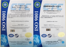 ISO 9001质量管理体系认证证书