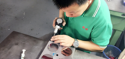 火博（中国）团队加工作业中