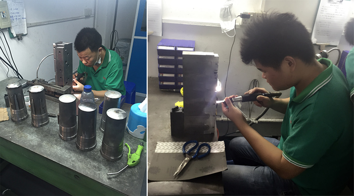 火博（中国）团队加工作业中