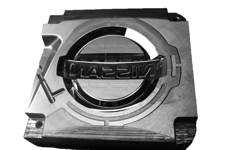 日产汽车车标模具抛光—火博（中国）